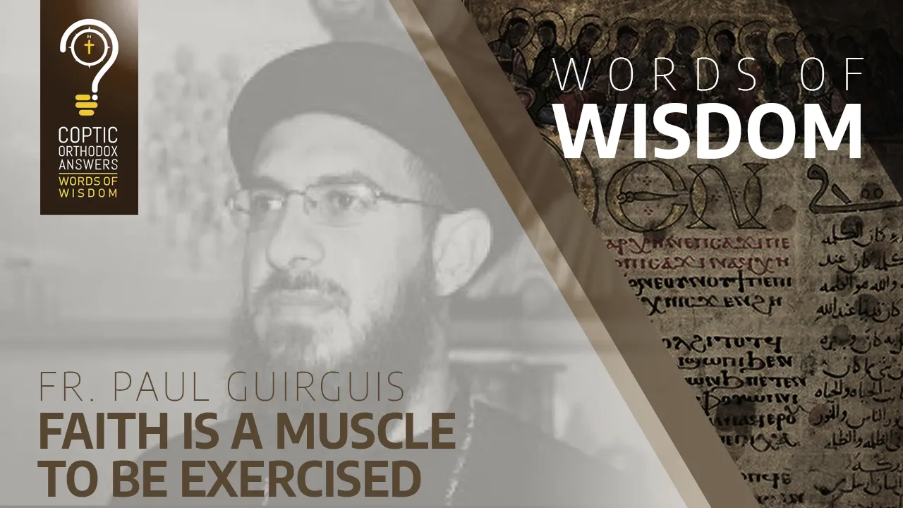 Faith is a muscle to be exercised